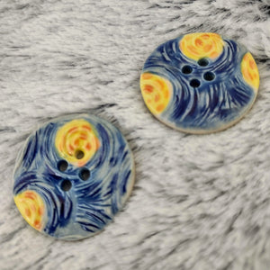 Porcelain Yarn Buttons