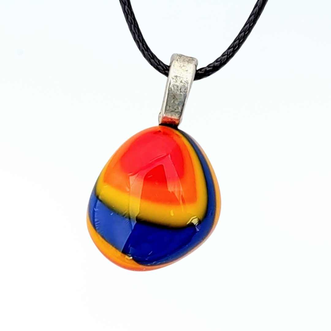 Colourful Glass Pendant | Carnival Collection