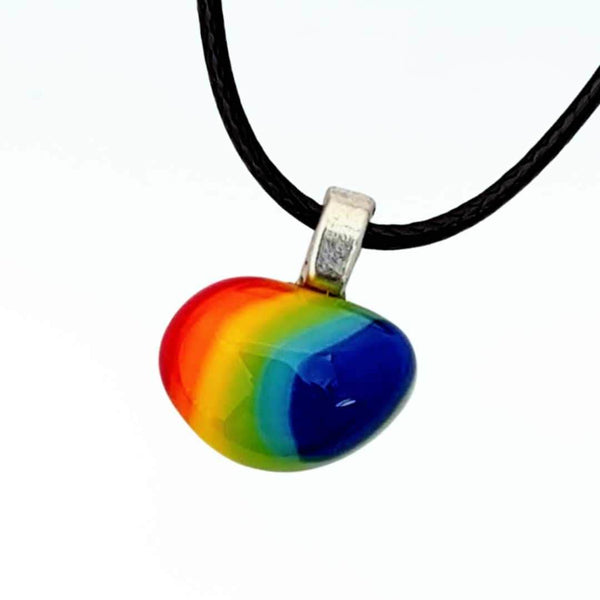 Colourful Glass Pendant | Rainbow Collection